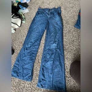 Uniqlo size 28 high waisted straight leg jeans